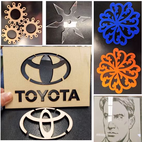 Aeon Vector Gravur 100 W 130 W 1070 7010 CO2 Laser Schneiden Gravur Maschine mit Reci Spt Yongli Rohr für 20mm Acryl Holz MDF Laser Cutter